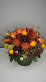 Burgundy & Orange Fall Arrangement