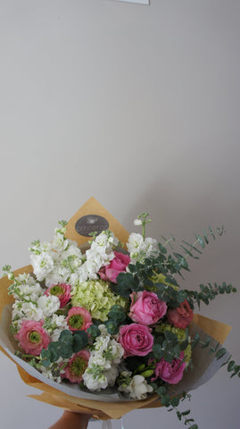 Sweet Rose and Ranunculus Arrangement