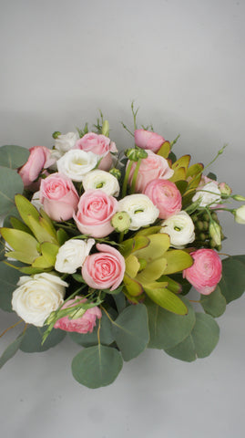 Pink & White Elegance