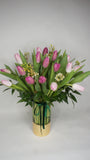 Spring Tulips In Vase