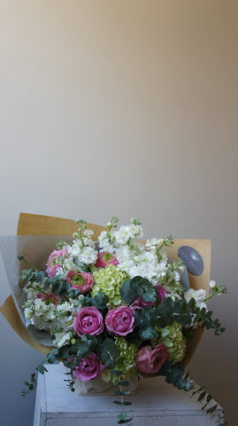 Sweet Rose and Ranunculus Bouquet