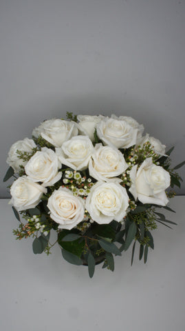 Classic White Roses