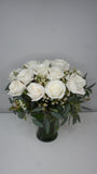Classic White Roses